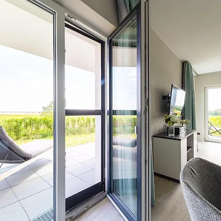 Lejlighed 5 Sterne Boddenkieker Mit Grosser Eckterrasse Und Boddenblick Wustrow (Fischland)